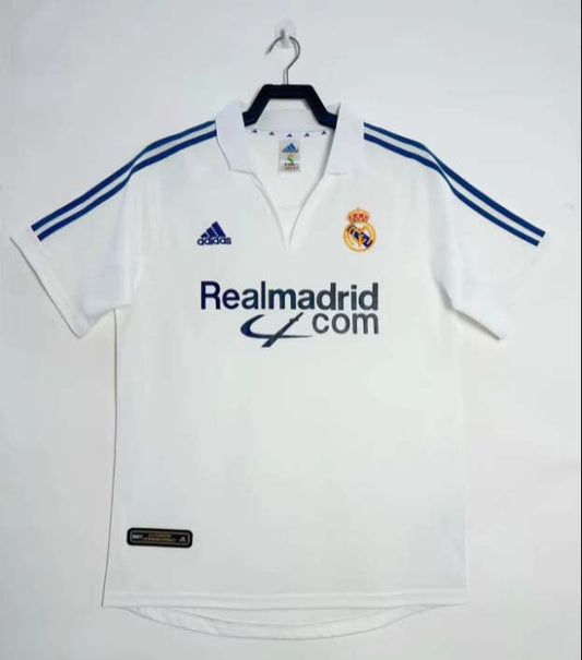 Real Madrid 2001/02 Home Jersey